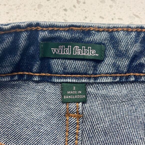 NWT Wild Fable Highest Rise Acid Wash Shorts - Picture 10 of 13